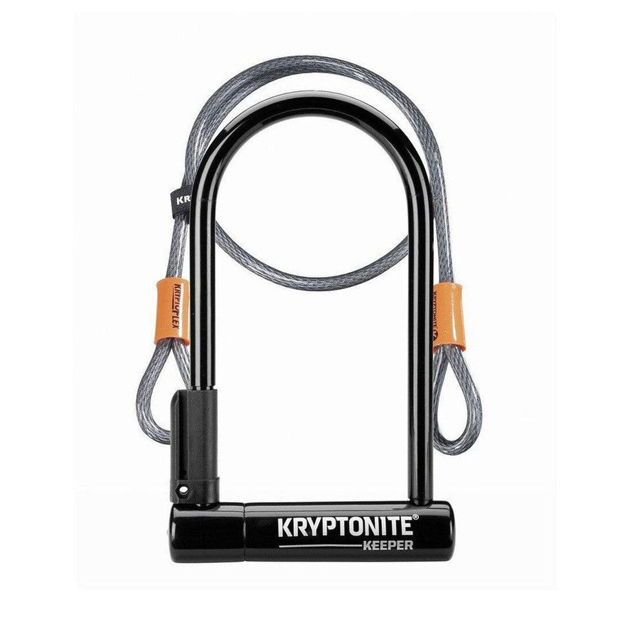 Kryptonite Keeper 12 STD U-Lock with 4' Flex Cable